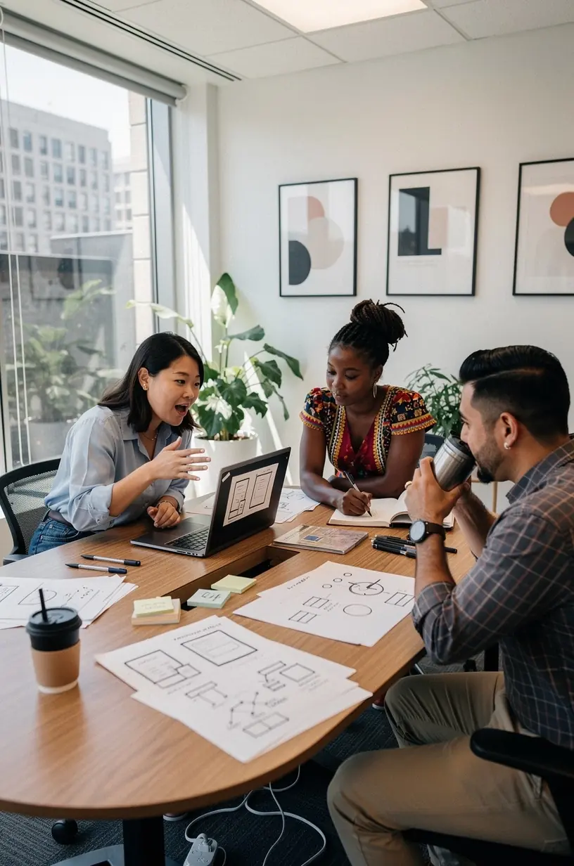 Graphic showing a checklist of essential software tools explained in straightforward language.